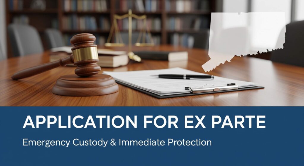 What is an Application for Ex Parte and how is it filed?