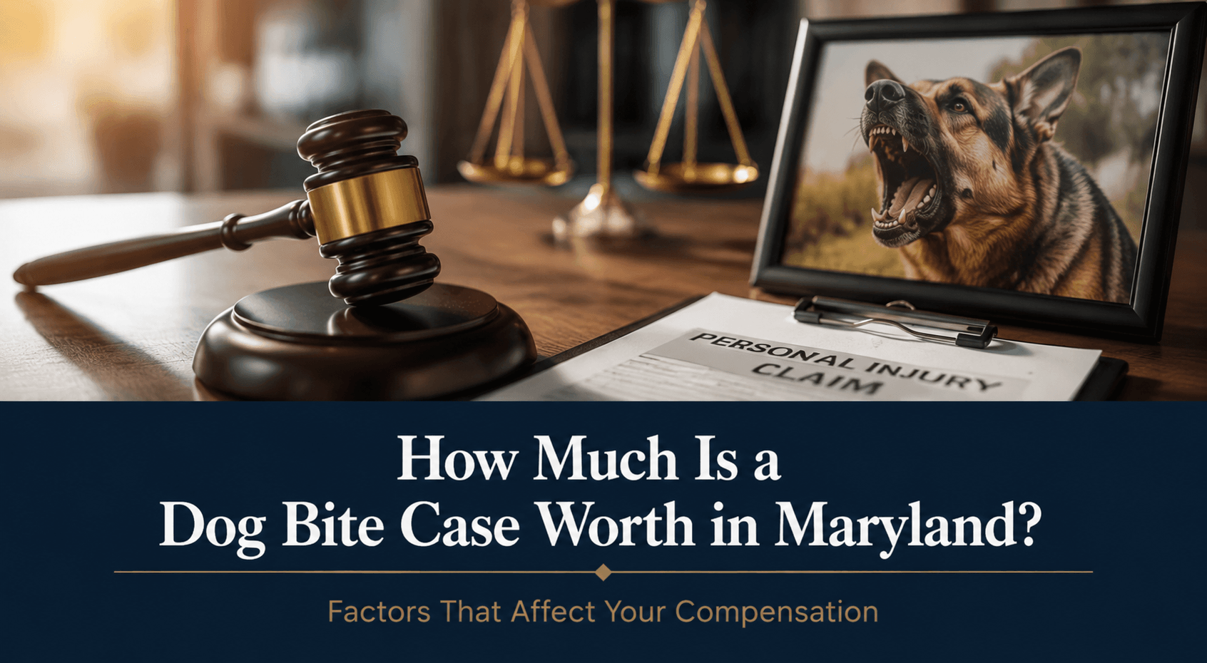 How Much Is a Dog Bite Case Worth in Maryland