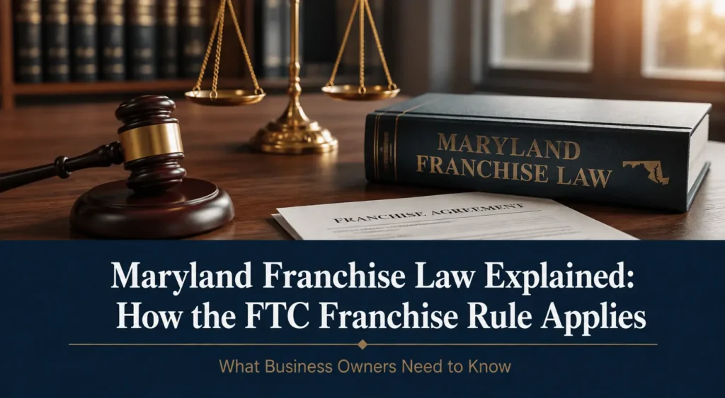 Maryland Franchise Law Explained